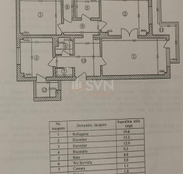Apartament, 3 rooms, 83.5 mp Bucuresti/Dorobanti