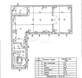 Apartament, 3 rooms, 90.85 mp Bucuresti/Piata Unirii (s3)