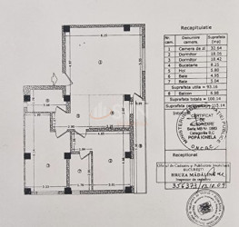 Apartament, 3 rooms, 93.16 mp Bucuresti/Stefan Cel Mare