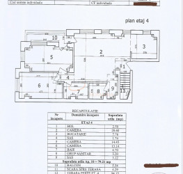 Apartament, 3 rooms with outdoor parking included Bucuresti/Domenii