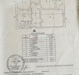 Apartament, 3 rooms with outdoor parking included Bucuresti/Matei Basarab