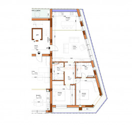 Apartament, 3 rooms with outdoor parking included Bucuresti/Tineretului