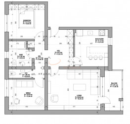 Apartament, 3 rooms with underground parking included Bucuresti/Pajura
