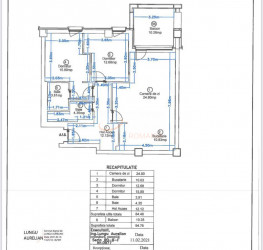 Apartament, 3 rooms with underground parking included Bucuresti/Pipera