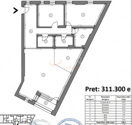 Apartament, 3 rooms with underground parking included Bucuresti/Timpuri Noi