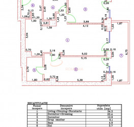 Apartament, 3 rooms with underground parking included Bucuresti/Pipera