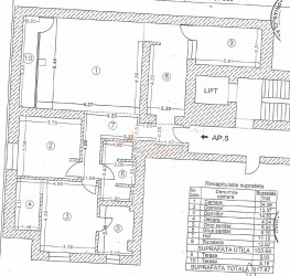 Apartament, 3 rooms with underground parking included Bucuresti/Floreasca