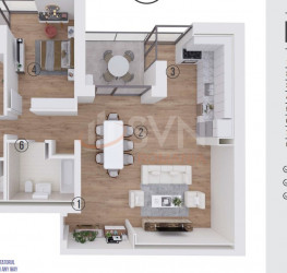 Apartament, 3 rooms with underground parking included Bucuresti/Aviatiei