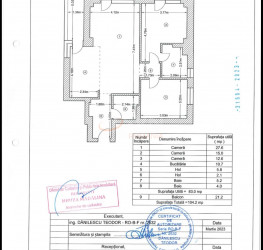 Apartament, 3 rooms with underground parking included Bucuresti/Straulesti