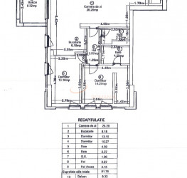 Apartament, 3 rooms with underground parking included Ilfov/Centru