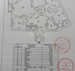 Apartament, 4 camere, 110 mp Bucuresti/P-ta Universitatii