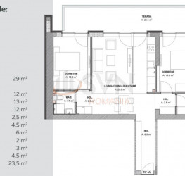 Apartament, 4 camere, 112 mp Bucuresti/Aviatiei
