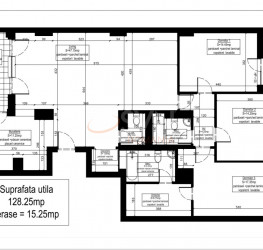 Apartament, 4 camere, 146 mp Bucuresti/Herastrau