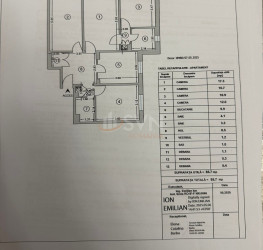 Apartament, 4 camere, 86 mp Bucuresti/Lacul Tei
