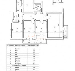 Apartament, 4 camere, 92 mp Brasov/Astra