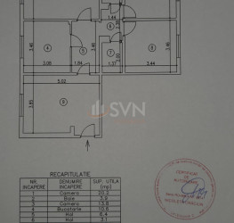 Apartament, 4 camere, 92 mp Bucuresti/Brancoveanu
