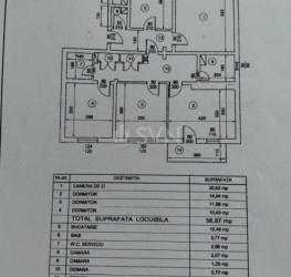 Apartament, 4 camere, 94.21 mp Bucuresti/Aviatiei