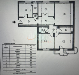 Apartament, 4 camere, 96.5 mp Bucuresti/Doamna Ghica