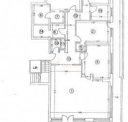Apartament, 4 camere cu loc parcare exterior inclus Bucuresti/Barbu Vacarescu