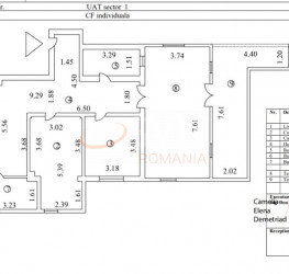 Apartament, 4 camere cu loc parcare exterior inclus Bucuresti/Baneasa