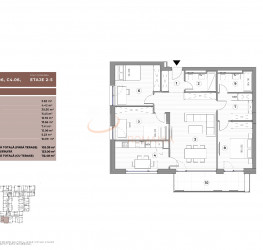 Apartament, 4 camere cu loc parcare subteran inclus Bucuresti/Ferdinand