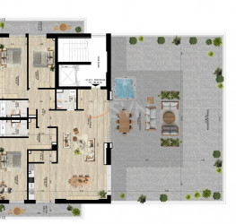 Apartament, 4 camere in Gemina by the lake Bucuresti/Pipera