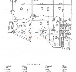 Apartament, 4 rooms, 100 mp Bucuresti/Universitate (s1)