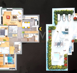 Apartament, 4 rooms, 116.3 mp Bucuresti/Pipera
