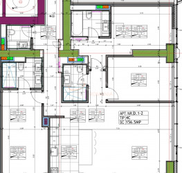 Apartament, 4 rooms, 156 mp Bucuresti/Barbu Vacarescu