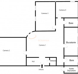 Apartament, 4 rooms, 70 mp Bucuresti/Stirbei Voda