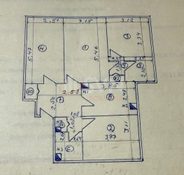 Apartament, 4 rooms, 82 mp Bucuresti/Dristor