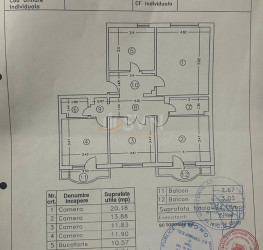 Apartament, 4 rooms, 85 mp Bucuresti/Vitan