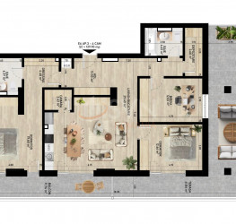 Apartament, 4 rooms in Gemina by the lake Bucuresti/Pipera