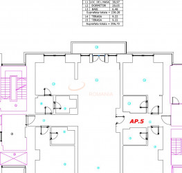 Apartament, 4 rooms with underground parking included Bucuresti/P-ta Victoriei