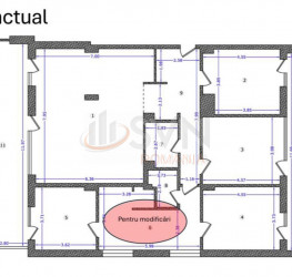 Apartament, 5 camere cu loc parcare subteran inclus Bucuresti/Iancu Nicolae