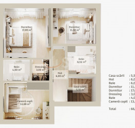 Casa, 4 camere, 170.9 mp Bucuresti/Prelungirea Ghencea (s5)