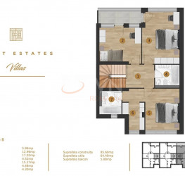 Casa, 4 camere in FIRST ESTATES VILLAS Bucuresti/Iancu Nicolae