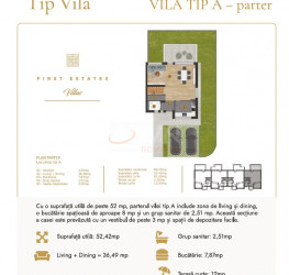 Casa, 4 rooms, 116.91 mp Bucuresti/Pipera