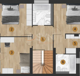 Casa, 4 rooms, 124 mp Bucuresti/Pipera