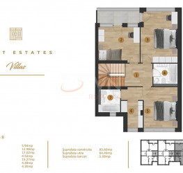 Casa, 4 rooms in FIRST ESTATES VILLAS Bucuresti/Pipera