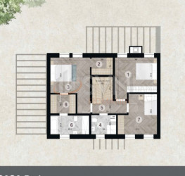 Casa, 5 rooms in Maya Pipera Residence Bucuresti/Pipera