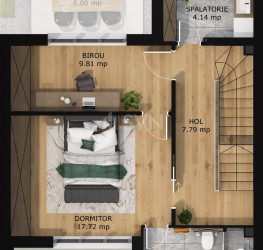Casa, 5 rooms in PASTEL RESIDENCE Bucuresti/Pipera