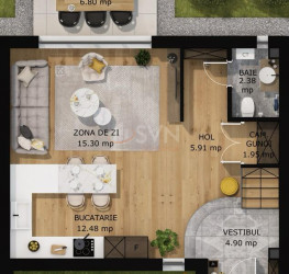 Casa, 5 rooms in PASTEL RESIDENCE Bucuresti/Pipera