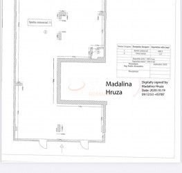 Spatiu comercial with underground parking included Bucuresti/Barbu Vacarescu