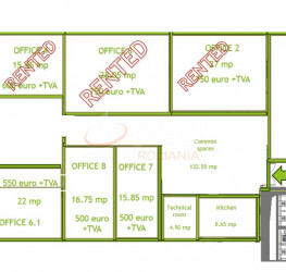 Spatiu comercial with underground parking included Bucuresti/Pipera