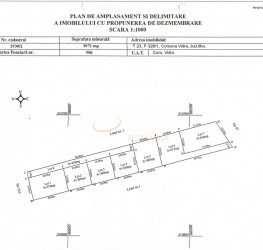 Teren 3971 mp Ilfov/Vidra